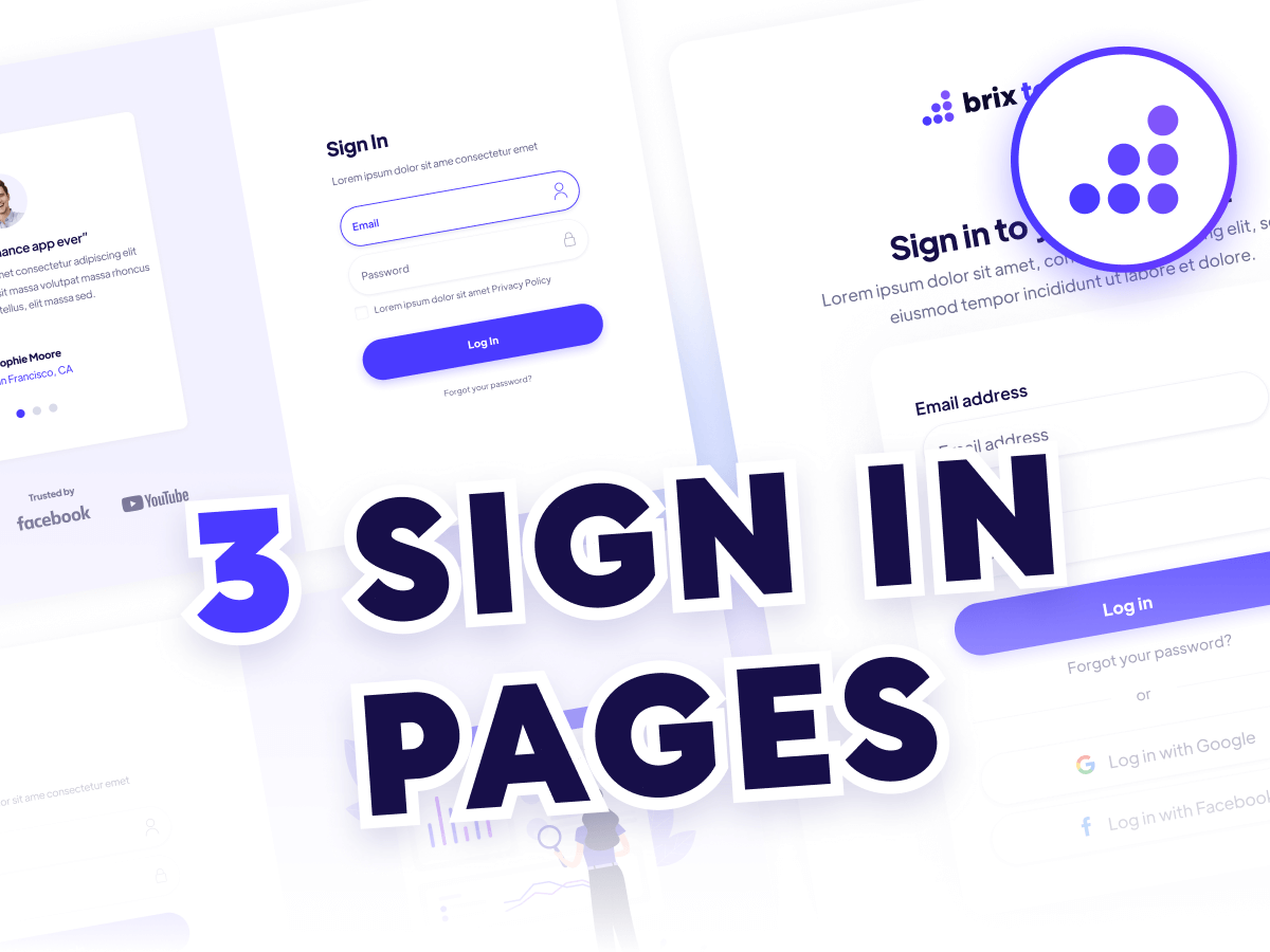 Sign In Page Templates – Free Figma Resource – Free Figma Resources ...